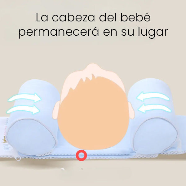 ALMOHADA ORTOPÉDICA PARA BEBÉ 👶🏻🥰¡Cuida de tu bebé desde el primer día!