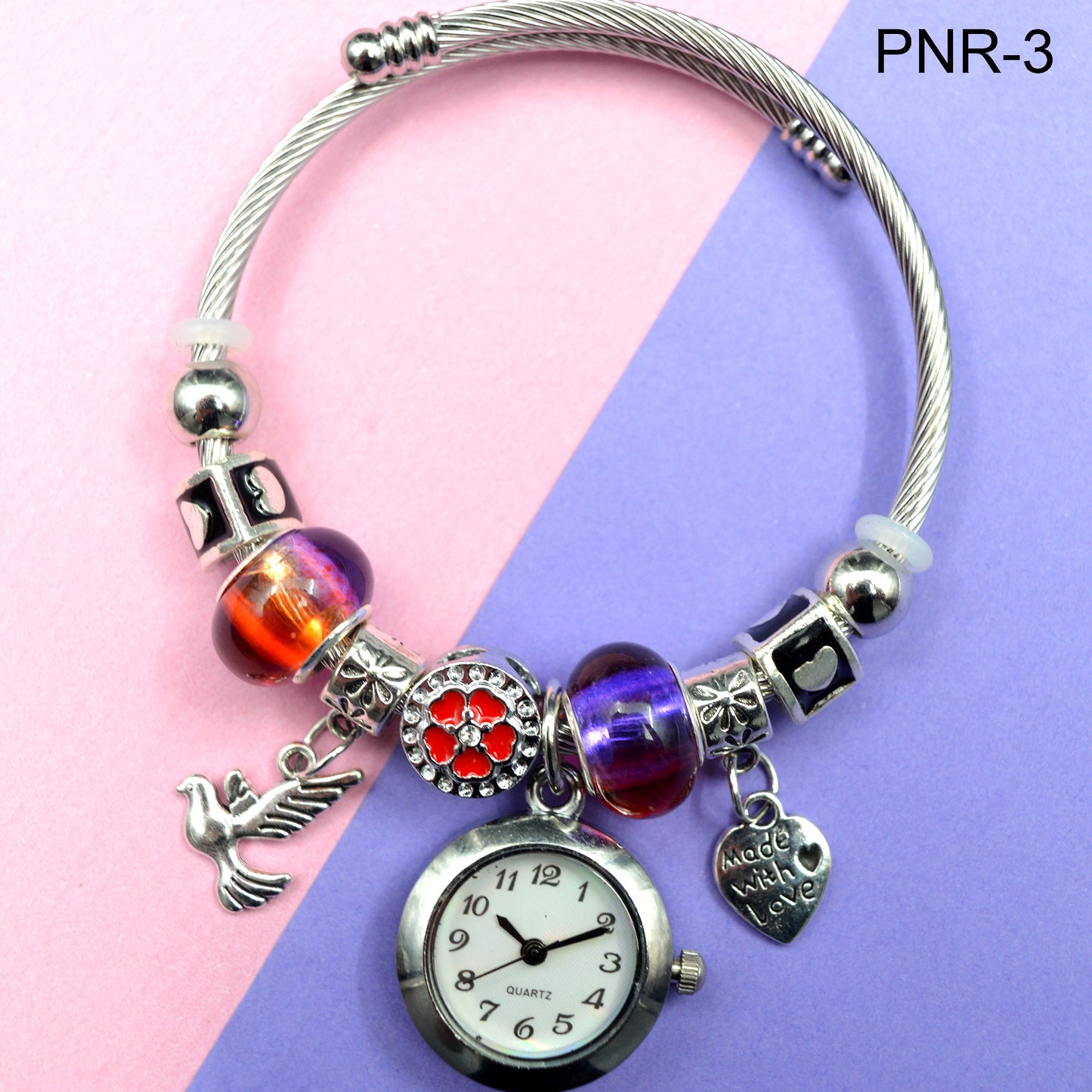 🥰RELOJ PULSERA TIPO PANDORA