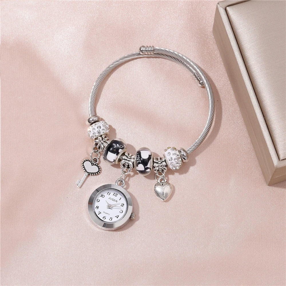 🥰RELOJ PULSERA TIPO PANDORA