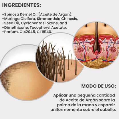 ✨Aceite de Argán Puro con Jojoba y Moringa