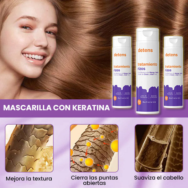 TRATAMIENTO CAPILAR PARA ONDAS 💁‍♀️✨ ¡Cabello suave, brillante y sedoso!