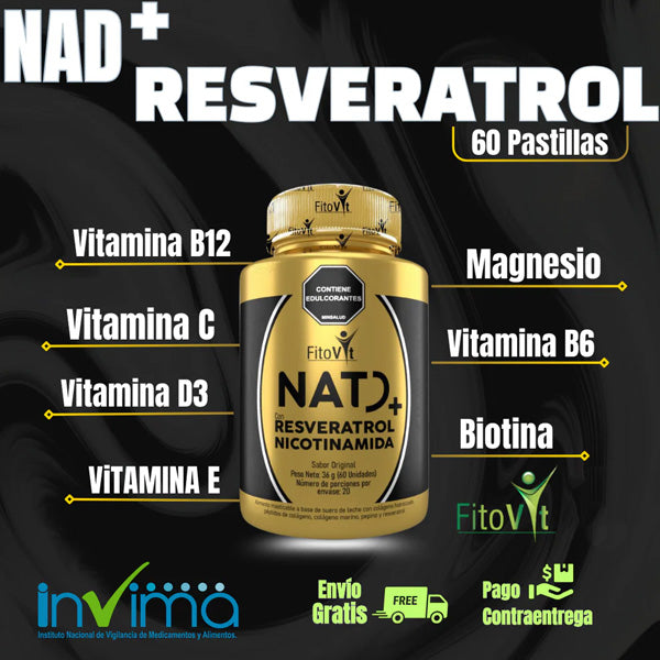 CÁPSULAS ANTIENVEJECIMIENTO + RESVERATROL 😱💫 ¡Combate los signos de la edad!