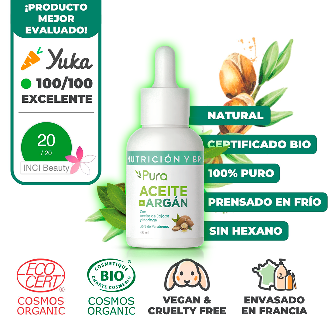 ✨Aceite de Argán Puro con Jojoba y Moringa