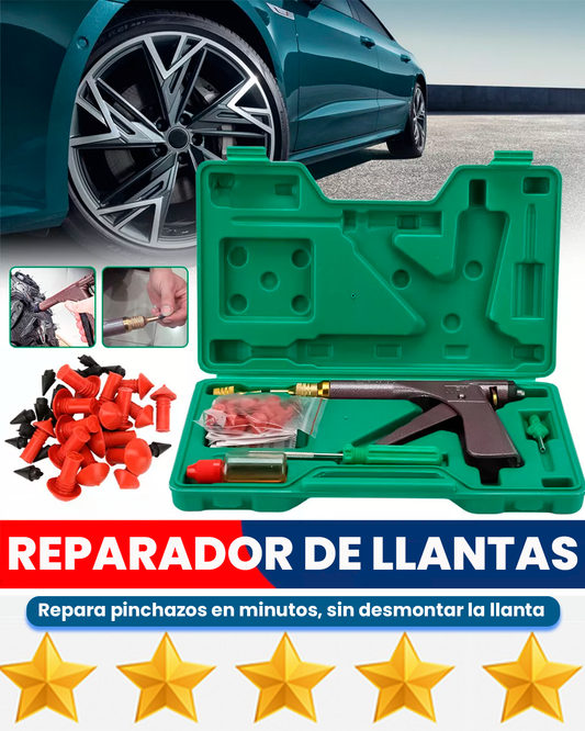 Pistola reparadora de llantas