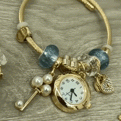 🥰RELOJ PULSERA TIPO PANDORA