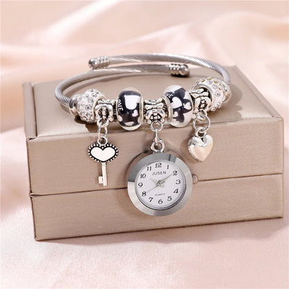 🥰RELOJ PULSERA TIPO PANDORA